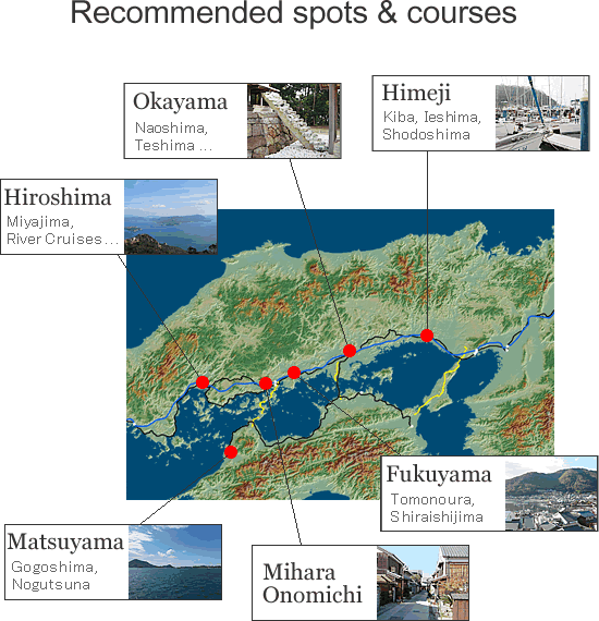 Recommend spots & courses