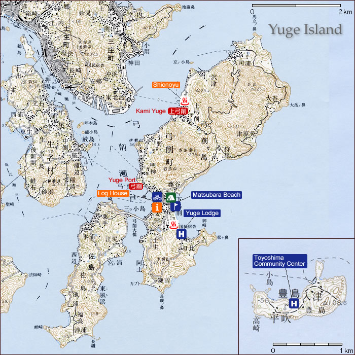 Yuge Island MAP